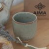 Taza japonesa Yunomi -cerámica gres