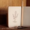 Libreta rústica con lápiz plantable